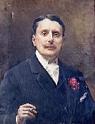 Raimundo Madrazo Portrait de Monsieur de Waru painting